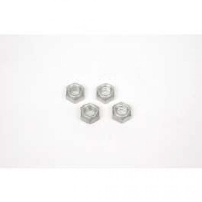 Firebird Control Arm Shaft Stud Bolt Locking Nut Set, Upper, 1967-1969