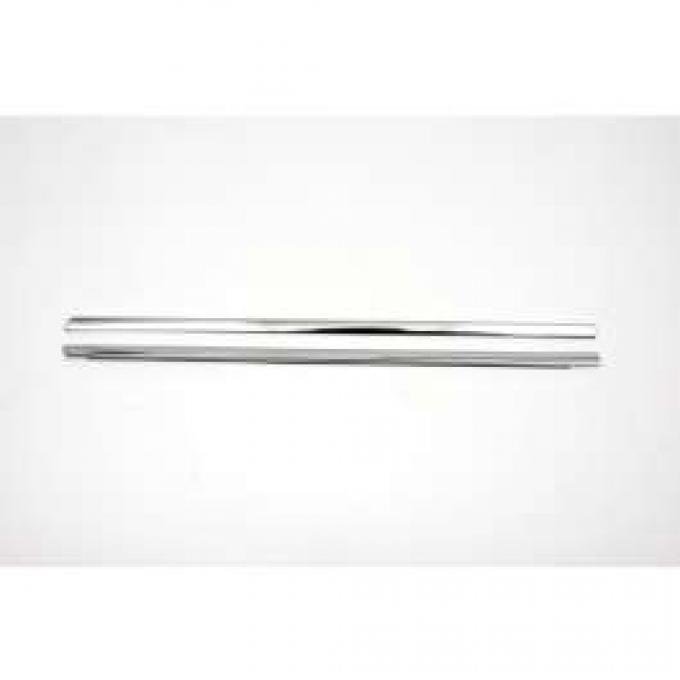 Firebird Pillar Post Drip Rail Moldings, 1967-1969