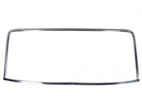 Firebird Rear Window Glass Molding Set, Coupe, 1967-1969