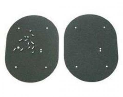 Firebird Kick Panel Door Seal Kit, With Rivets, For Cars Without Air Conditioning, 1967-1969