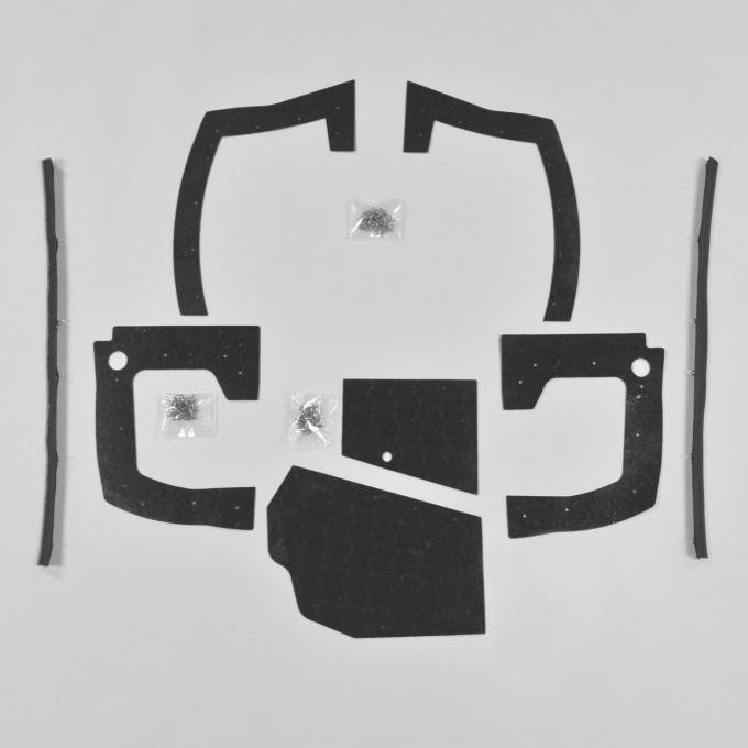 Detroit Muscle Technologies Mopar B Body 68 69 Charger MEGA Splash Shield Set -Manual BCH6869SS91