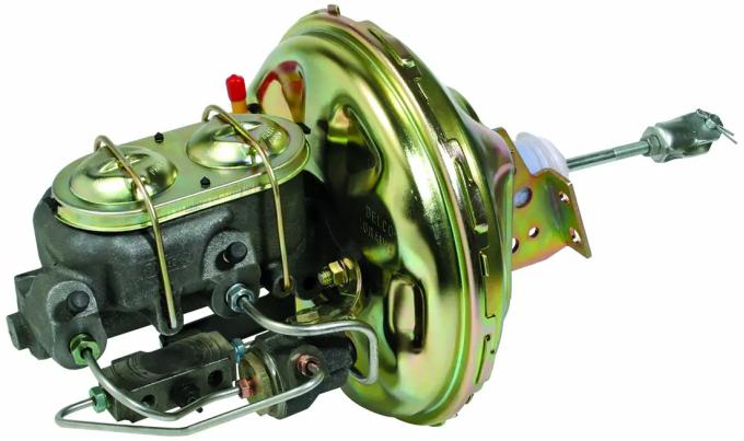 Classic Performance OEM 11" Stamped Delco Complete Power Brake Booster Kit for 1967-69 Camaro 6769BB24-OE
