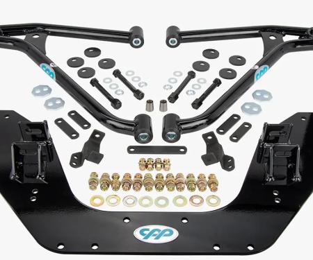 Classic Performance Totally Tubular Lower Mini Subframe Control Arms for 1967-1970 Ford Mustang with Ball Joints and Adjuster Cams 6770TCA-KB