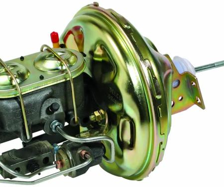 Classic Performance OEM 11" Stamped Delco Complete Power Brake Booster Kit for 1967-69 Camaro 6769BB24-OE