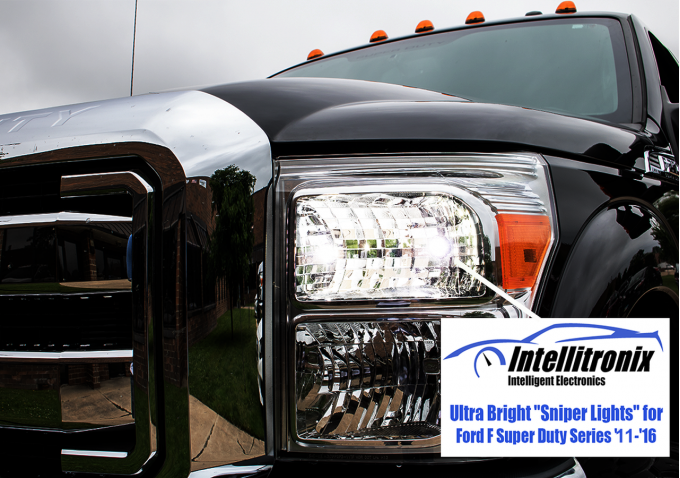 Intellitronix 2011-16 Ford F Super Duty Truck Sniper Lights FSL001