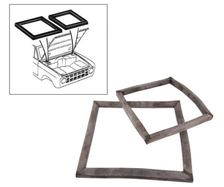 Dennis Carpenter Air Vent Inlet Duct Seal - 1966-77 Ford Bronco C6TZ-9601988-PR