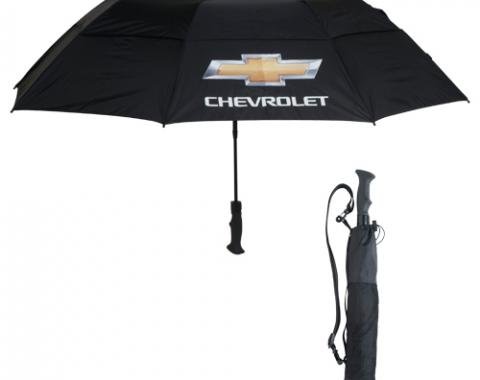 Gold Bowtie Golf Umbrella