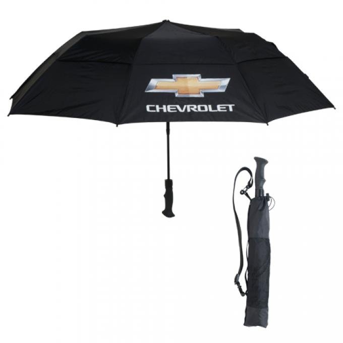 Gold Bowtie Golf Umbrella