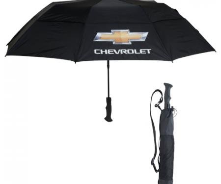 Gold Bowtie Golf Umbrella