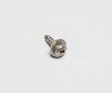 Detroit Muscle Technologies Mopar A B E Body 66-76 Washer Bottle & Fuel Filler Tube Screw STAINLESS CHR6026092-STAINLESS