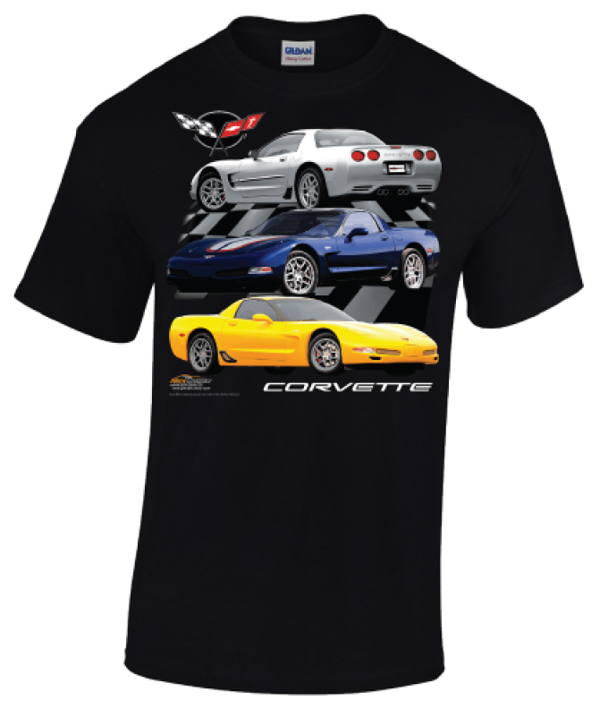 Port & Company C5 Corvette T-Shirt