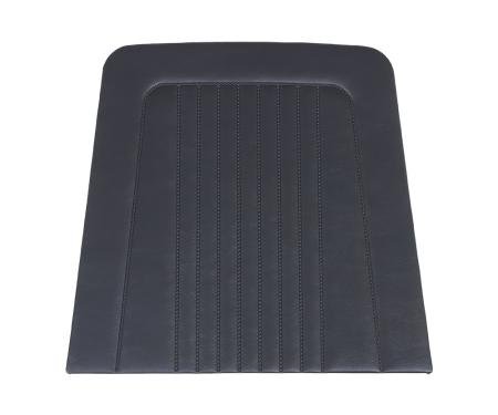 TMI Seat Back Board, Factory Replacement OE Pattern  1968 Ford Mustang, Black Sierra Vinyl 10-7408-958