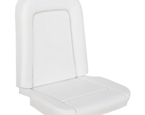 TMI Molded Seat Foam Front Factory Replacement  1967 Ford Mustang,  45-70707-nowires