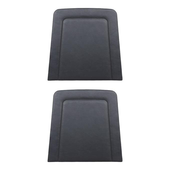 TMI Seat Back Board, Factory Replacement OE Pattern  1969 Ford Mustang, Black Corinthian Vinyl 10-7409-3722