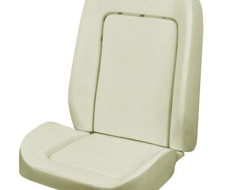 TMI Molded Seat Foam Sport II Bolstered  1968-1969 Ford Mustang,  43-70888