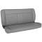 TMI 60" Solid Back Bench Seat, Cruiser Collection 47-9260