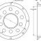 Wilwood Brakes Drag Hat - Standard 170-5244