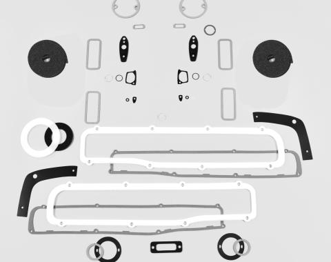 Detroit Muscle Technologies 1969 Dodge / Plymouth Mopar B Body 69 Charger Paint Exterior Gasket Set BCH6969PK01