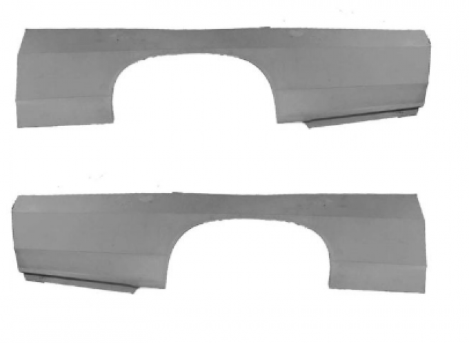 Boneville & Catalina 2 Door Quarter Panel, Right, 1969-1970