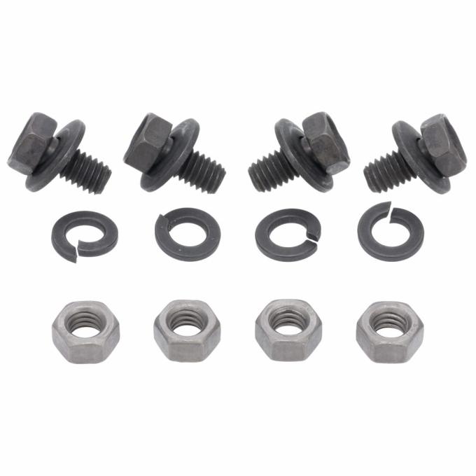 AMK Products Rear Bedside Brace Hardware Kit, 67-72 Chevy GMC CK Truck X781-4067-1S