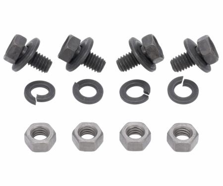 AMK Products Rear Bedside Brace Hardware Kit, 67-72 Chevy GMC CK Truck X781-4067-1S