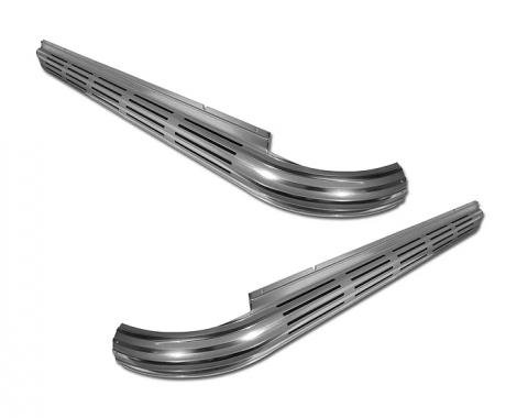 Corvette Side Exhaust Covers, Import, 1965-1967