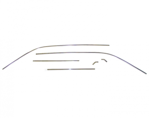 1967-1969 Camaro / Firebird Roof Drip Rail Molding Set