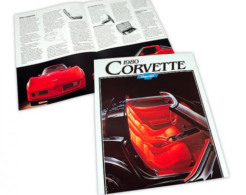 Corvette Sales Brochure, 1980