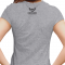 Corvette Depot "Uncorvettable" Ladies Tee, with 8th Generation Corvette, Heather Gray