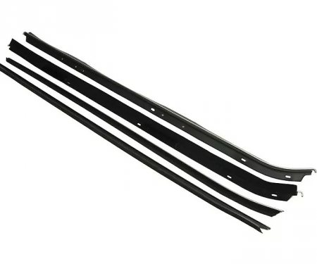 Camaro Window Felt Weatherstrip Kit, Inner And Outer, Z28 Or Berlinetta, 1979-1981