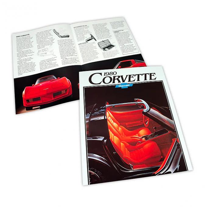 Corvette Sales Brochure, 1980