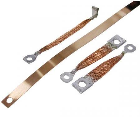 Corvette Radio Ground Strap Kit, Standard Exhaust, 1968-1972