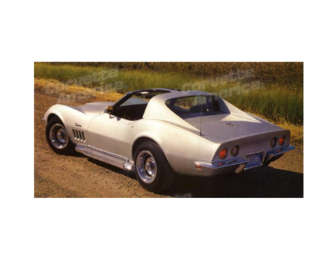 Corvette Side Exhaust Kit, 327/350, 1968-1974