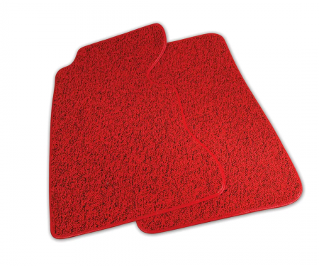 Corvette Mats, Red Tuxedo (35), 1959-1962