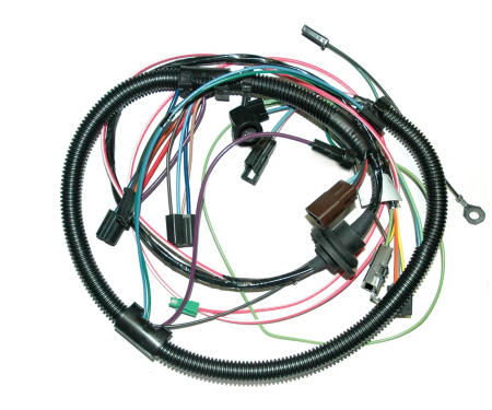 Corvette Harness, Air Conditioning with Heater Wiring, with Fan L82, 1979