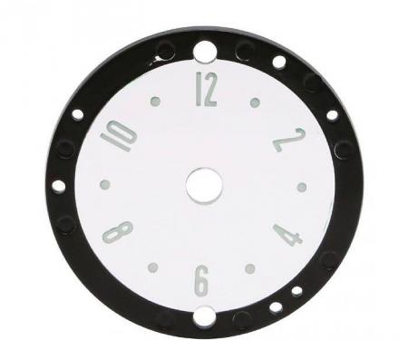 Trim Parts 1953-1957 Chevrolet Corvette Clock Face, Each 5130