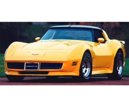 Corvette Front Spoiler, Column Series, TruFlex, 1980-1982