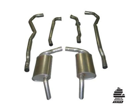 Corvette Exhaust System, 454 Auto 2.5", 1974