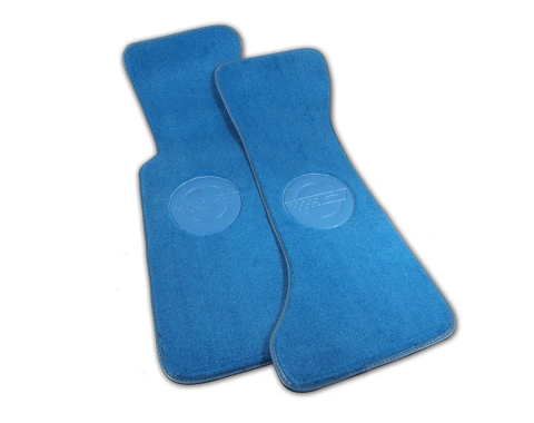 Corvette Mats, Blue Pile (74), 1986-1989