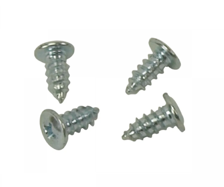 Corvette Pinchwelt Cap Screw Set, Coupe-4 Piece, 1963