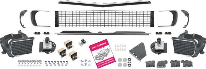 1967 Camaro RS Hidden Headlamp Conversion Kit