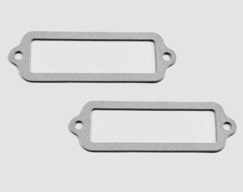 Detroit Muscle Technologies 1963-1965 Dodge / Plymouth Mopar B Body 63 64 65 Belvedere License Plate Light Gaskets (pair) BBE6365LP01