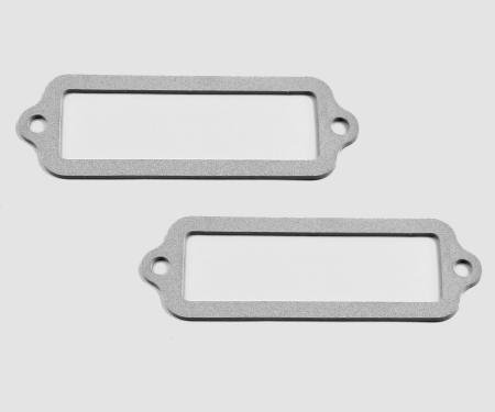 Detroit Muscle Technologies 1963-1965 Dodge / Plymouth Mopar B Body 63 64 65 Belvedere License Plate Light Gaskets (pair) BBE6365LP01