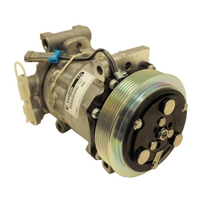 Vintage Air Sanden Direct GM Truck-SUV Replacement Compressor 6-Groove serpentine pulley Standard Finish 046440-MTR