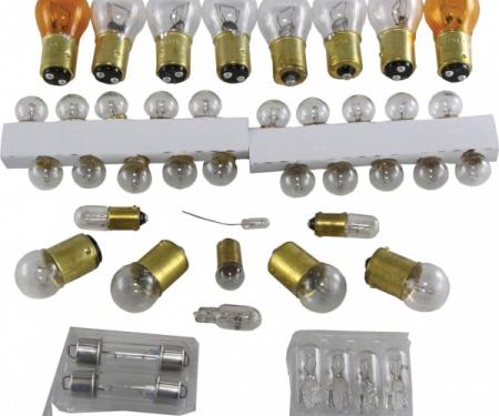 Corvette Light Bulb Kit, 42 Piece, 1970