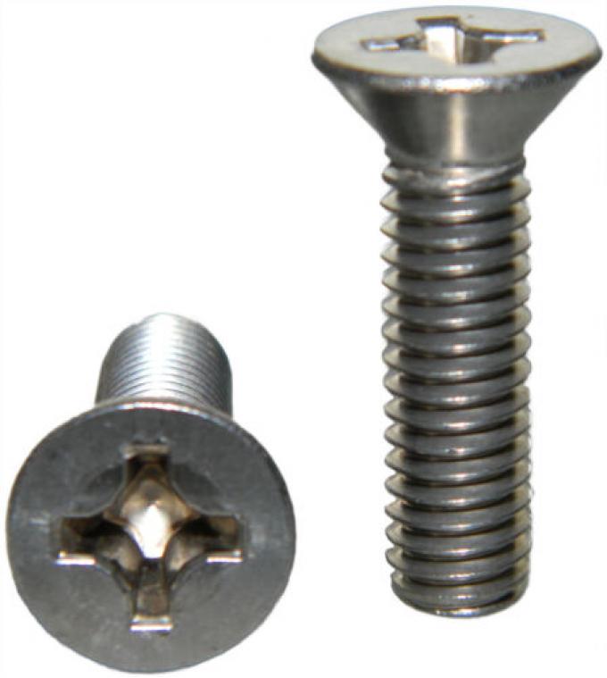 Stainless Steel Flat Head Machine Screw 8-32 x 5/8