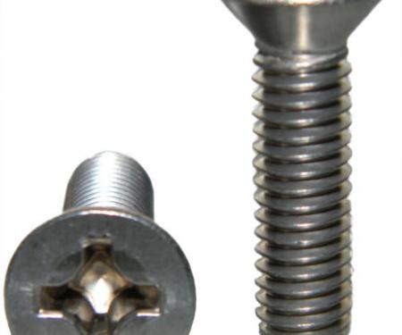 Stainless Steel Flat Head Machine Screw 8-32 x 5/8
