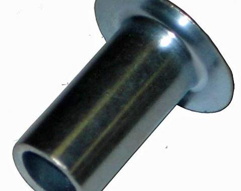 Stainless Steel Oval Head Semi-Tubular Rivet, 1/8 x 3/16