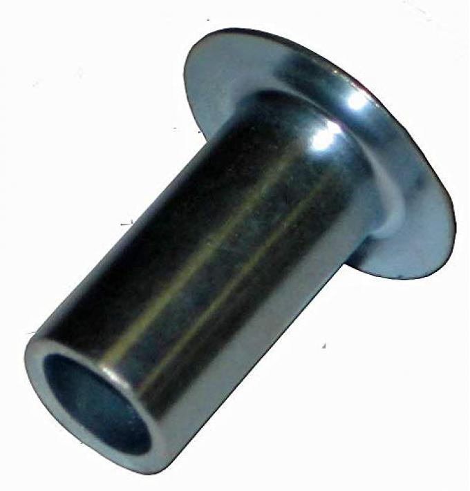 Stainless Steel Oval Head Semi-Tubular Rivet, 1/8 x 3/16