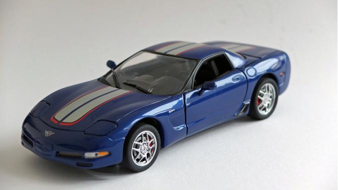 Corvette Franklin Mint 1:24 Diecast, Commemorative Edition, 2004